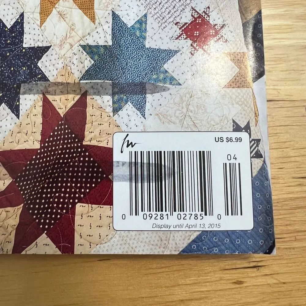 Fons and Porters Love of Quilting Magazine Lot of 3 from Spring Summer 2015